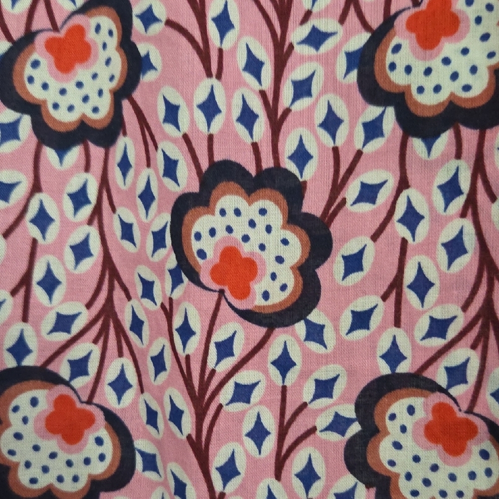 Boden Pink Cotton V Neck Blouse. Pom Pom Detail. So Pretty! Great Condition! - Picture 4 of 7